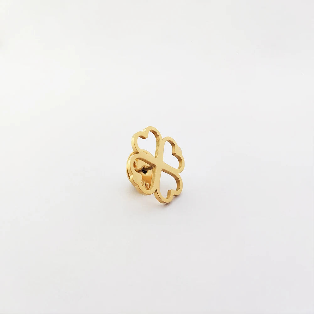 Four Leaf CloveWomen Brooches Jewelry Fashionable Gifts for Mother's Day Handmade Fine Jewelry for Women