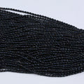 4-5mm Black Cheap Pearl Beads Freshwater Rice Shape Pearl Strands