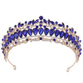 New Design Crystal Rhinestone Tiara and Crowns Hair Band for Women Princess Hair Accessories Wedding