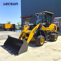 SECSUN Full-Featured Multifunctional Small Mini Wheeled Loader Large Construction Machinery 1.5 Ton Wheel Loader for Sale