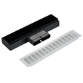 Modern Square Bathroom Door Ventilation Grille Durable Plastic Aluminum Alloy Air Outlet Trim Strip Flow Intake Register Grill