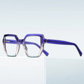 Cute Color Women Eyeglasses Square Frame Cut Blue Light Trendy Optical Glasses Custom Logo Optical Frame