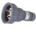 DB CTF2-1 CCS Certified 250V 10A IP56 Marine Grey Synthetic Resin Standard 2-round Pin Watertight Grounding Plug with Socket