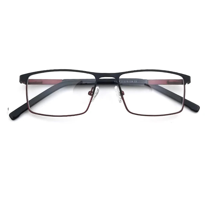 Hot Selling Optical Glasses Frame Well-Known Brand Eyewear for Women and Men Stainless Frame with Print Pattern