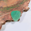 Huiying Hot Sales Bulk Stone Green Aventurine Jade Guitar Pick Customize Green Guitar Slices