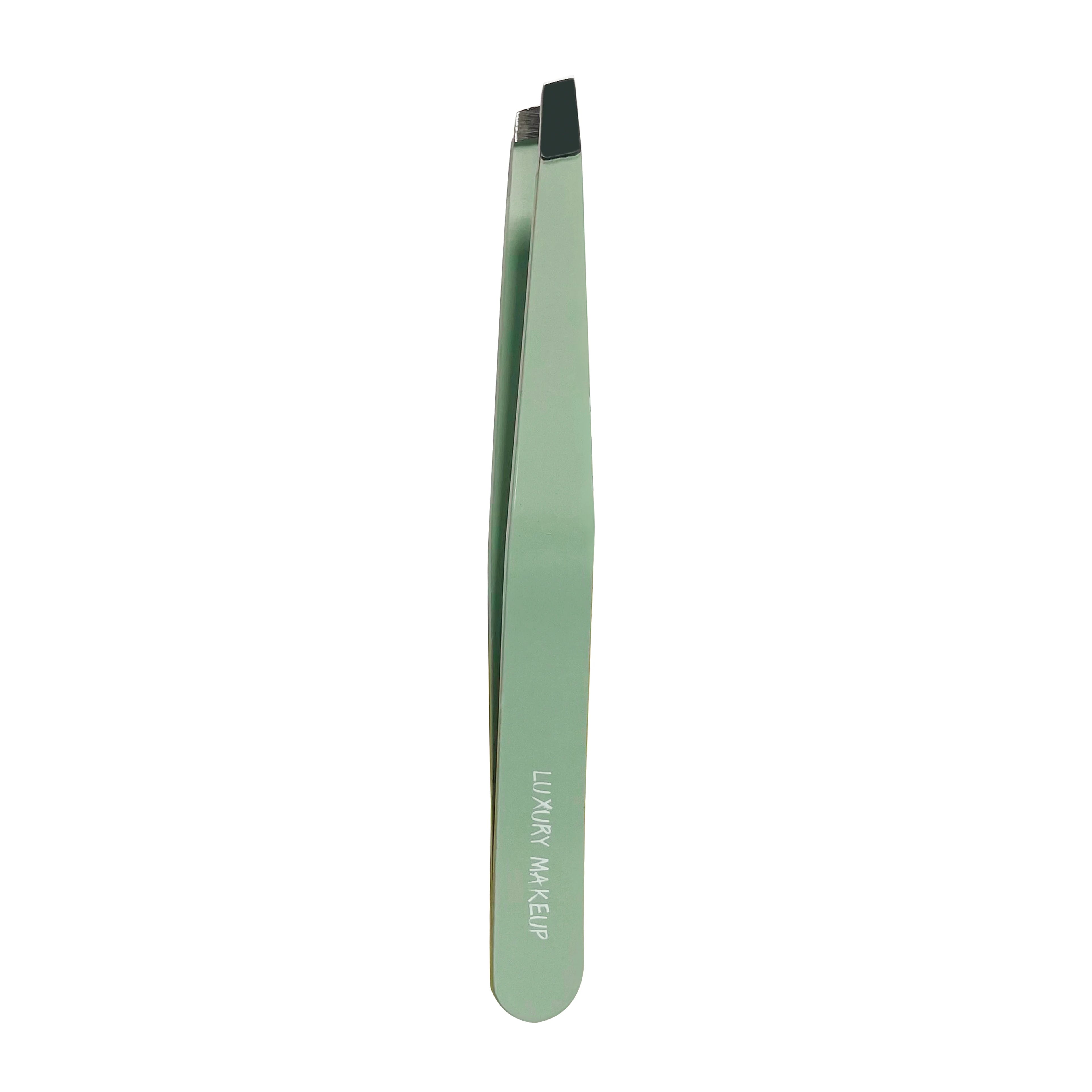 SBELLE Slanted Eyebrow Tweezer Hair Removal Trimming Tools Stainless Steel Women