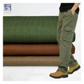 A2231 Brown 270g Double Herringbone Cotton Twill Fabric 150cm Brushed Cotton Casual Jacket Dress Fabric by Meters