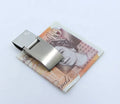Hinged Stainless Steel Money Clip for Men