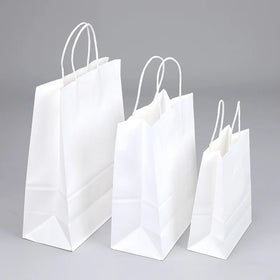 Customized Size Food Grade Kraft Packing Custom Shopping Paper Bag with logo