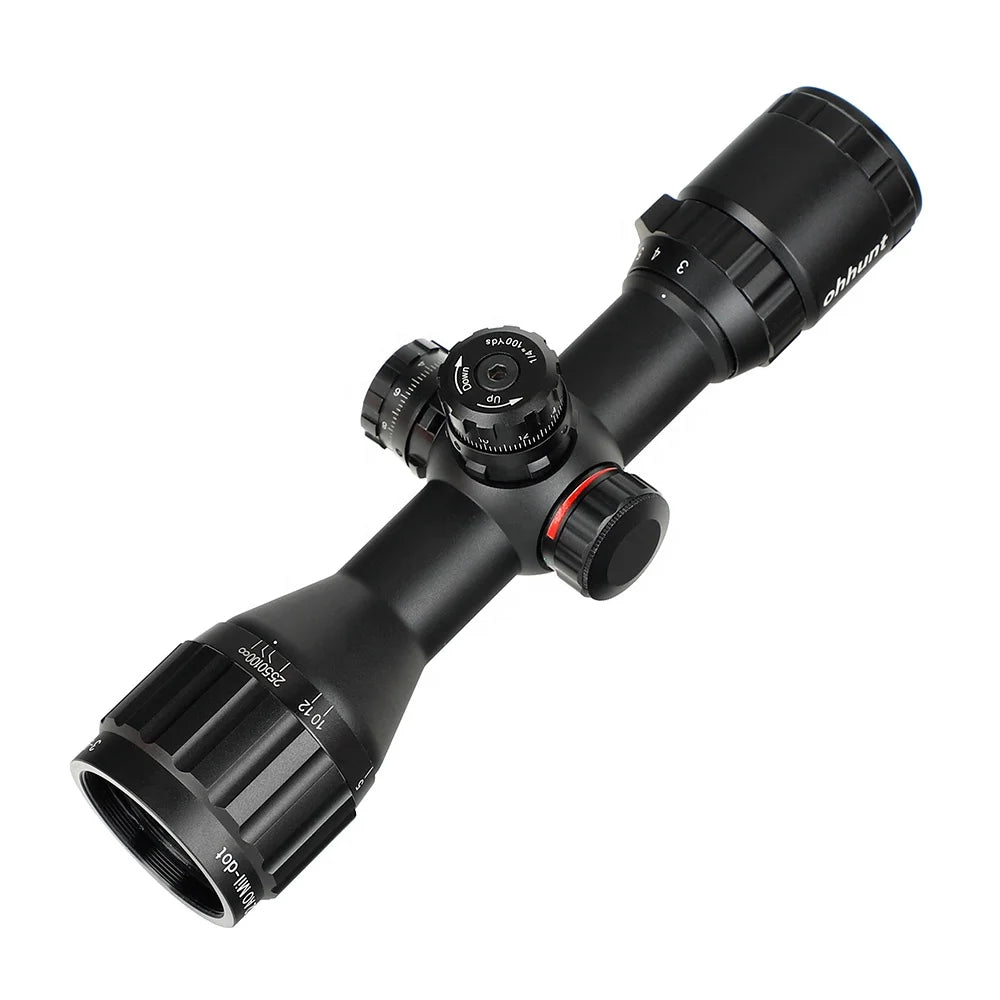 Ohhunt 3-9x32 AOCE Scope with Red Green Illuminated Hunting Tactical Optical Scope