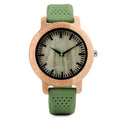 DODO DEER Hot Selling Japan 2035 Quartz Wristwatch Relojes Hombre Custom Bamboo Watch with Silicone Band MegaBDM
