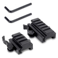 Yunqi Tactical Aluminium Alloy Red Dot Sight Side Scope Mount Quick Lock Top Mount Heavy Duty QD Mount Hunting Accessories MegaBDM