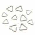 Cheap Different Size Triangle Shape Jewelry Connectors Wholesale Stainless Steel Jewelry Findings Components Triangle Jump Ring