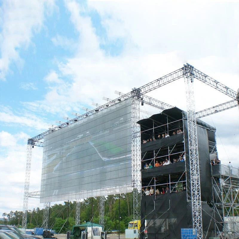 Stage Light Dj Stand Event Tent Aluminum Screen Truss System for Hanging Led Display Easy to Setup Trusses for Events