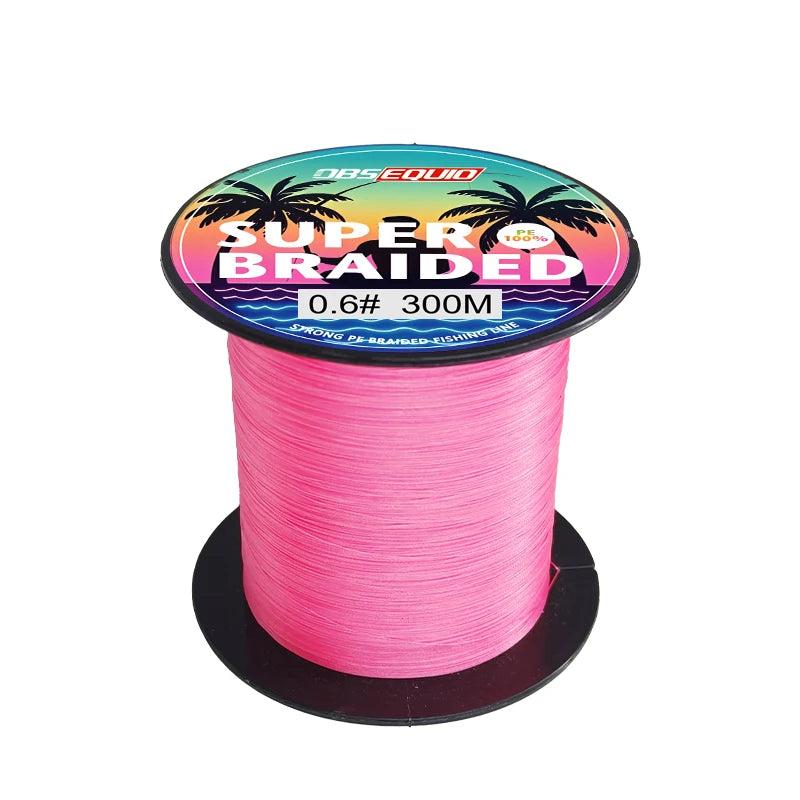 New Arrival X12 300M Multifilament PE Braided Fishing Wire Multifunction Freshwater Saltwater Lake Fishing Line