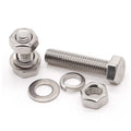 Stainless Steel 201 304 316 Hexagonal Head Screws Metric Measurement System Hex Screws