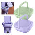 8L Upgraded Mini Upgraded Large Capacity Deep Cleaning Small Foldable Washer Portable Washing Machine for Apartments