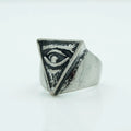 Eye of God Ring Men Fashion Personality Adjustable Ring