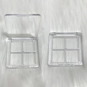 Four-box Transparent Four-color Bloom Eye Shadow Animal Eye Shadow Replacement DIY Color Palette Empty