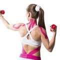 OEM Accepted Medical Waterproof Cotton Elastic Athletic Sports Kinesiology Tape 5m Acrylic Glue