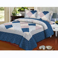 Wholesale Microfiber Patchwork Quilt Bedspread Floral Printed Bed Sheets for Home Use