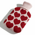 Cheapest 2L Hot Water Bottle with Super Soft Cover Knit Rubber Hot Water Bottle with Cover
