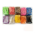 12mm 14mm Bird Leg Band Pigeon Foot Tag Open Leg Rings Plastic Tags with Numbers for Live Canary Birds