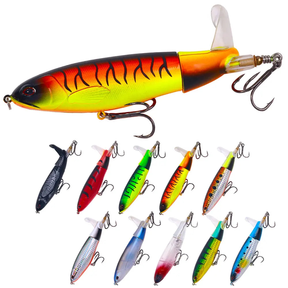 Quality Pencil 35g Hard Fishing Lure Snake Walker Topwater Pencil Lure Wobbler