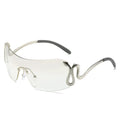2023 New One Piece Sunglasses Personalized Animal Spirit Snake Fashion One Y2K Glasses Snake Sunglasses Female
