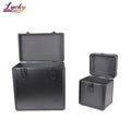 12" and 7" Vinyl Record Box Aluminum With EVA Foam Lining Small Box Can Be Put Inside Big Box for Shipping Aluminum Case