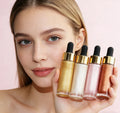 OEM Private Label 15ML Glitter Highlighter Cosmetic Highlighter Makeup 11 Colors Liquid Highlight