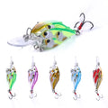 6.5CM-6G Wobblers Crankbait Fishing Lure Artificial Bait Hard Lures for Fish Bass Fishing Tackle