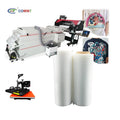 Cowint High-Temperature Heat Transfer Printer PET Film Roll 30cm/60cm/120cm Recyclable for Clothing Back Sheet Manufacturers