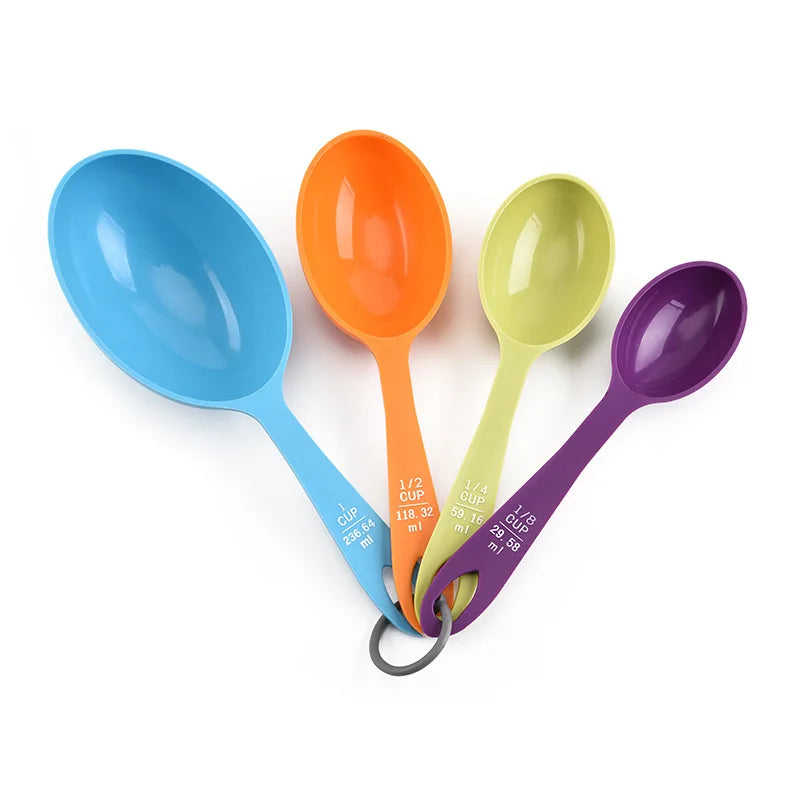 Multifunction Plastic Baking Cake Measuring Cups Set Combined Food Scale Measuring Tools