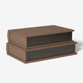 Modern Luxury Eco-Leather Leather Fake Book Box Home Decor Accessory Organizer Multipurse Storage Durable Stylish Carton
