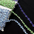F002 Wholesale Rhinestone Trim Good Quality Crystal Chain for the Dress Rhinestone Back Chain Decoration