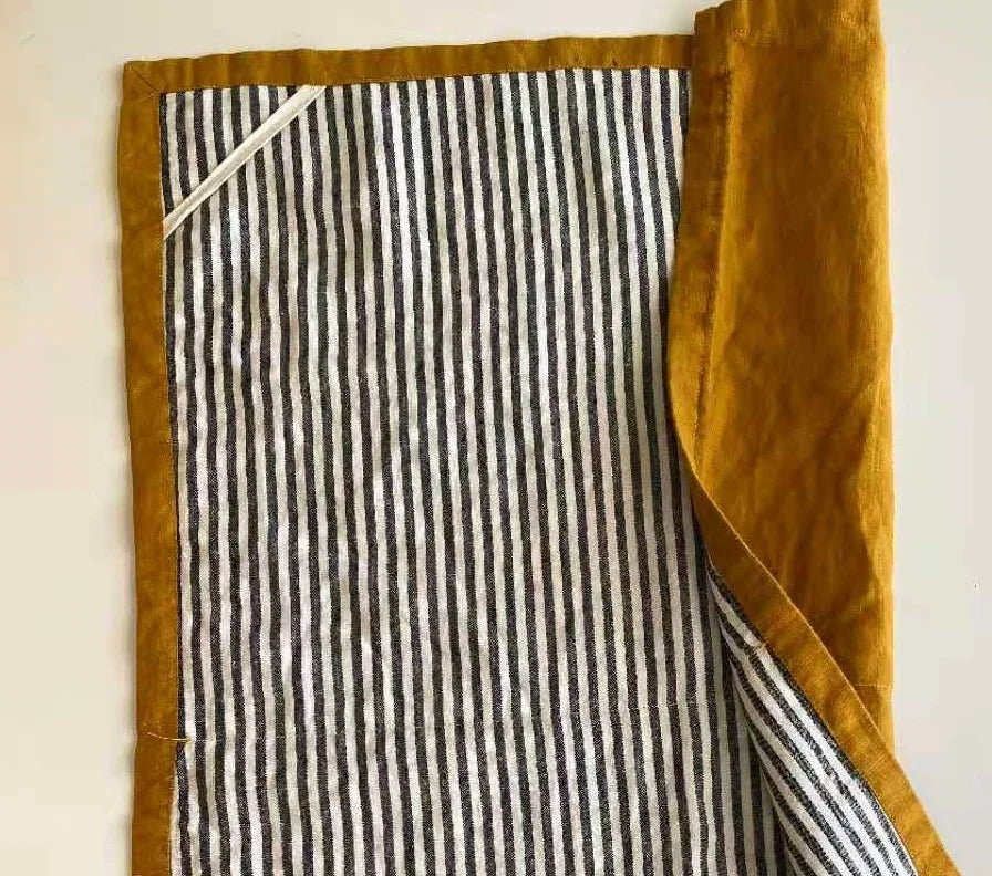 100% French  Linen Flax Home Use Table Tea Towel