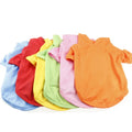 Summer Fashion Wholesale Pet T-shirt Clothing With Solid Color Cute Dog Cat Puppy Pet Clothes for Dogs