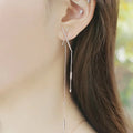 New Design Wedding Jewelry Luxury Zircon Earrings Elegant 925 Sterling Silver Stud Earrings For Women