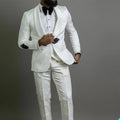 2025 Floral Pattern Groom Wedding Tuxedos Unique Mens Party Prom Pants Suits Coat Vest Business Wear Outfit 3 Pieces
