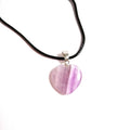 2026 Corporate Gift Gems Amethyst Heart Pendant Natural Gemstone Jade Stone