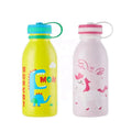 LOW MOQ 12OZ OEM Cartoon Pattern Insulated Stainless Steel Vacuum Flask Water Bottles for Kids Back-to-school