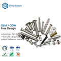 Custom M9 Semi Tubular Flat Head 304 Stainless Steel Rivets New Technology Research Development for Machine Use