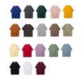 Custom Print Logo 280Gsm 100% Cotton Blank O Neck Oversize T Shirt