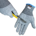 Seeway Industrial Safety Gloves CE EN388 Level 5 Anti-Cut Resistant with High Protection for Hand and Arm