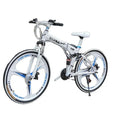 Folding Mountain Bike Wholesale Customized OEM Carbon Steel Frame Full Suspension Bicycle for Adult