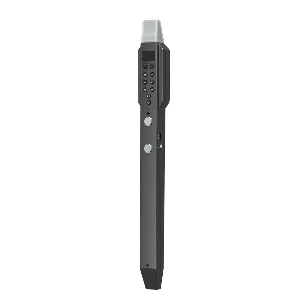 Electronic Wind Saxophone 10 Timbres Electronic Flute Built-in Battery Pocket Electronic Wind Instrument