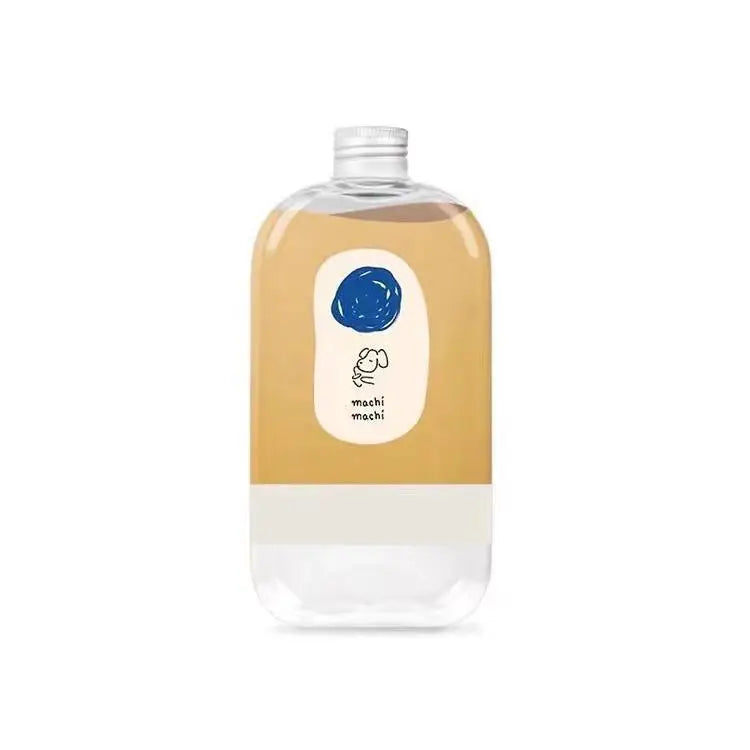 400ml Plastic Square Flat Transparent PET Bottle for Coffee Cold-Pressed Juice Carbonated Drinks Beverages Aluminum Screw Cap