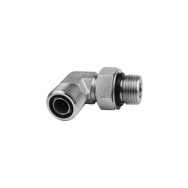 High Pressure Forged Straight Male Face Seal to Male ORB Thread Connection Hydraulic Adapters