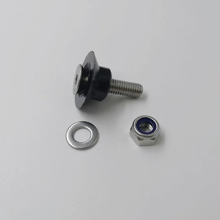 Crystal Assembly Kit DIN7991screws with Nylon Tubaeform Gasket Washer for Classic Padel Court Glass Accessories